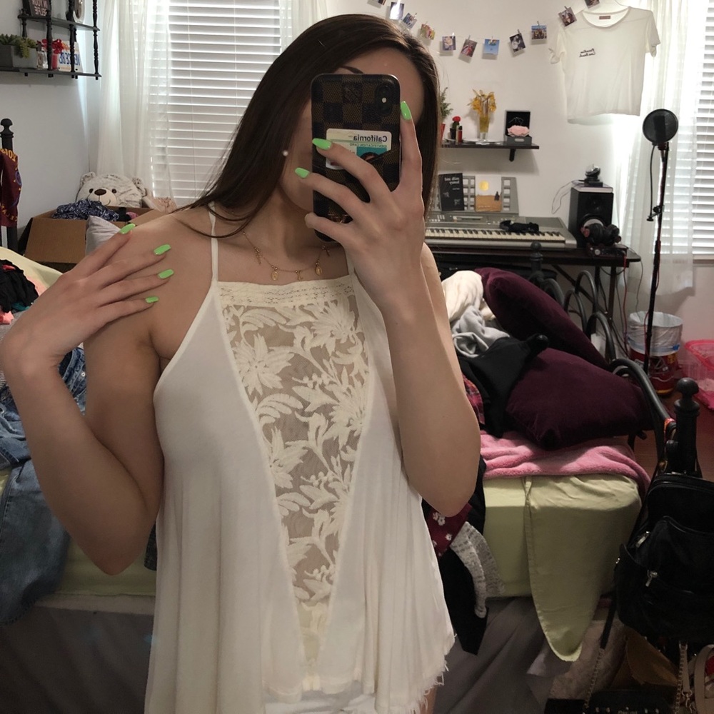 American Eagle Outfitters Lace Halter